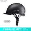 Cykelhjälmar Baserläger Urban Hjälm med tyghatt Eaves Folding Bicycle Helmets Electric Power Assisted MTB Bike Cycling Parts 230728