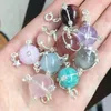 Подвесные ожерелья 1pc Galaxy Fashion Jewelry Jewelry Natural Stone Gemstone Labradorite Amazonite Jewellry Pendant