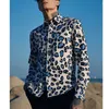 Camicie casual da uomo Camicia vintage con stampa leopardata da uomo 2023 Marca anni '70 Disco Party Abito da uomo slim fit manica lunga con bottoni Chemise Homme