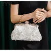 Evening Bags Embroidery Vintage Bag Female Luxury Handmade Beaded Party Purse s Clutches 230729