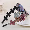 Headwear Hair Accessories Girl Band Inlaid Holiday Gift Creative Flower Headband Simple Headdress for Women Fashion 230729