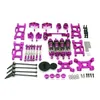 Electric RC Car Wltoys 144001 124017 124019 Metal PO Accessories RC Retrofit Kit 230728