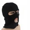 ハロウィーンコスプレフルフェイスマスクテーマコスチューム海賊強盗ギャングスターハットカバー冬のニットバラクラバキャップ男性女性3ホールデザイン