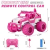 Electric RC Car RC 4WD 2 4G 4CH Remote Radio Control 1 12 Large Off road High Speed Vehicle Electric Pink Toys for Boys Girls Kid Gifts 230728