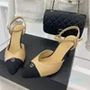 designer bout pointu passerelle sandales femmes cuir noir blanc marron après lanières évider chaussures ladys bout couvert sexy peu profond