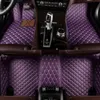 Custom 5 Seat car floor mats for toyota Land Cruiser Prado Prius Sienna Venza VIOS 2000 Carpets leather269D