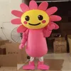 2018 Custom made EVA Materiale Girasole Costume Della Mascotte fiore Cartoon Apparel Halloween Birthday209W