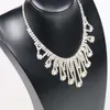 Smyckestativ Top PU Black Mannequin Shelf Necklace Pendant Chain Jewelry Display Stand Holder Dekorera Armbandsmycken Rack Show 230728