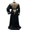 Ubrania etniczne Afryka Afrykańskie sukienki dla kobiet Dashiki luksusowa siatka diamentowa Abaya Dubai muzułmanin Ramadan Kaftan kimono Islam230c