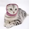 Vêtements pour chiens cache-oreilles toilettage coupe-vent chiot chapeau tissu pour animaux de compagnie couvre-chef oreille couverture garder au chaud pour chat accessoires