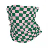 Sciarpe Caramelle Scacchi Bandana Scaldacollo Passamontagna a scacchi stampati Maschera Sciarpa Copricapo multiuso Equitazione Unisex Adulto Per tutte le stagioni