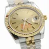 Regalo de Navidad de alta calidad Esfera plateada 36 mm Datejust 2813 SS Movimiento mecánico automático Relojes Hombres Caballeros de acero inoxidable Watc250Q