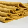 Cachecóis Acrílico Coreano Simples Cor Sólida Quente Cachecol de Inverno Feminino 220cm Elástico Malha Anel de Lã Xaile Incrível Cobertor Echarpe