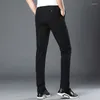 Calça Masculina Masculina Verão Negócios Casual Esportes Roupas Coreanas Elástica Secagem Rápida Slim Joggers Streetwear Calças Moda Masculino 38