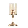 Portacandele Europeo Home Retro Cena a lume di candela Puntelli Lampada Nordic Romantico Candeliere Decorazione Luce Supporto americano di lusso