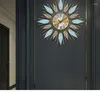 Wandklokken Iron Art Creatieve Eenvoudige Klok Woonkamer Woondecoratie Elektronische Quartz Modern Design