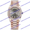 4 Modèle Top qualité Watche 36mm 128345rbr 128235 Jubilee Bracelet 2813 Mouvement Mécanique Automatique Montres Montres Homme Lunette Diamant 128345 Lady watch