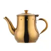 Бутылки с водой F63A из нержавеющей стали Gooseceece Tea Pots Coffee Fitmers Oiler Once с фильтром для посудомоечной машины безопасные 5 цветов на выбор