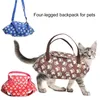 Kattbärare Stylish Pet Carrier Bag Lightweight Kitten Travel Fastener Tape Portable Supplies