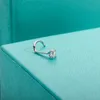 Navel Bell Button Rings AnuJewel Solid 14K Gold 2018G Nose Ring m Diamond Pierce Body Jewelry Wholesale With Certificate Making 230729