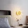 Lâmpada de parede modernas lâmpadas led iluminação interna para quarto sala de estar cabeceira luz de fundo decoração de casa luzes
