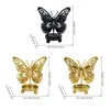 Candle Holders 1pc Metal Butterfly Holder Christmas Wedding Centerpiece Table Candlestick Dinner Party Tea Light Deco Gift