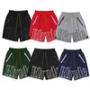 Shorts maschile 2023SS Fenghuo Rhode Silver Zipper Hardware Hardware Testa Pantaloni Feta Metal