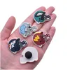 Shoe Parts Accessories Rugby Sport Teams Decoration Buckle Jibbitz For Clog Charms Pins Drop Delivery Series Randomly