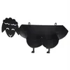 Porte-papier hygiénique mignon porte-rouleau de mouton noir nouveauté debout ou mural support de stockage de mouchoirs228j