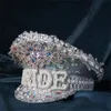 Wide Brim Hats Bucket s Bridal Hat for Wedding Glittering Fedora Sequin Novelty Party Holiday Captain Shower 230729