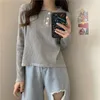 Women's Sweaters Woman Pullover Gray Autumn And Winter Leisure Sweater 2023 Loose Long Sleeve Cardigan