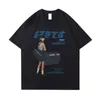 Camisetas Masculinas Moda Luxo T-Shirt Protagonista de Filme Impresso Algodão Puro Confortável Venda Camisetas Masculinas