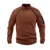 Giacche da uomo Giacca tattica da esterno Abbigliamento da caccia Cerniere laterali calde Pullover in pile Cappotto autunnale antivento maschile Biancheria intima militare