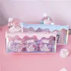 Leuke Laser Melkfles Etui Iriserende Laser Schattig Transparant Patroon Schoolbenodigdheden Kawaii Briefpapier Kinderen Prijs Supply293r