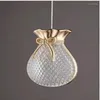 Hängslampor moderna ljus glas hängande vardagsrum fixturer el restaurang café hem dekoration belysning