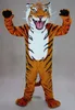 Halloween haute qualité tigre du bengale mascotte Costume dessin animé déguisement expédition rapide taille adulte
