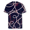 Men's T Shirts Anchor Seamless 3D Printed Shirt For Man Nautical Art Unisex Polyester Fitness Tops Hip Hop Tees