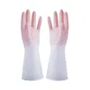 Rękawiczki do zmywarki kuchennej Wodoodporne gumowe czyste ubrania do mycia naczynia Rękawiczki czyszczące prace domowe rękawice HY0443