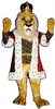 KING LIONEL Trajes de Mascote Personagem de Desenho Animado Roupa Terno Xmas Roupa de Festa Ao Ar Livre Tamanho Adulto Vestuário de Publicidade Promocional