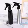 250ML Cosmetics Spray Bottle Aluminum Alloy Empty Refillable Mist Bottle Salon Barber Water Sprayer Watering Can