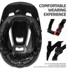 Fahrradhelme BATFOX Fahrradhelm Trail XC MTB Allterrain Bike OFFROAD ScheinwerferKamerahalterung Casco Ciclismo 230728