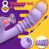 Vibrators AAV 4 in 1 Thrusting Dildo Vibrator 9.5 Inch Rabbit Vibrator Clit Sucking G Spot Clitoris Stimulator Sex Toys for Women Sex Shop 230728