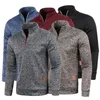 Heren Truien Winter Fleece Dikkere Trui Jas Halve Rits Coltrui Warme Trui Kwaliteit Mannelijke Slanke Gebreide Wol 4XL 230728