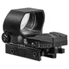 FIRE WOLF Multi reticolo 1X22 Riflettente Red Green Dot Sight Scope Parallax Tactical Red Dot Sights Riflescope