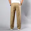 Calça masculina 2023 verão cáqui tamanho grande ajuste reto tamanhos grandes 5XL bolsos laterais perna larga algodão preto cargo trabalho calças