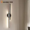 Wall Lamps Mounted Lamp Black Sconce Led Hexagonal Bedroom Decor Antique Wooden Pulley Smart Bed Styles