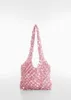 Paillettes in plastica Decor Borsa Borse lucide Borsa rosa Donna Borse piccole Tote Bling Fashion Lady Bucket Borse da sera Borse glitter per ragazze