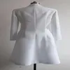 Steins Gate Okabe Rintarou Cosplay Costumes Long Coat White Jacket costume264E