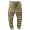 Herenbroek 2023 Heren Casual Cargo Classic Outdoor Leger Tactische Joggingbroek Camouflage Militaire Multi Pocket Broek