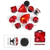 Pièces de chaussures Accessoires 10 Pcs / Lot Verre Strass Sabot Charmes Décoration Boucle Sabot Boutons Broches Drop Delivery Chaussures Série Au Hasard